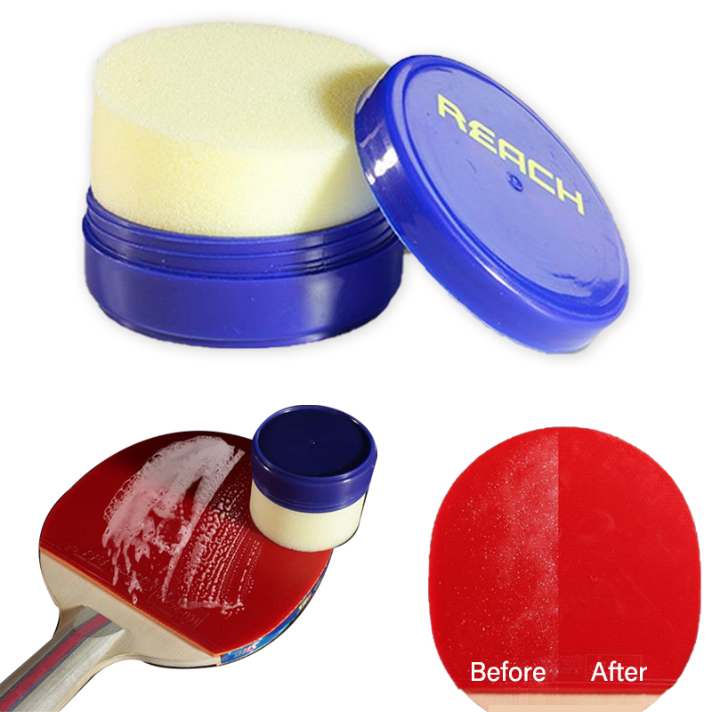 Desk Setup Clean - Reach Ping Pong Racket Sponge Cleaner