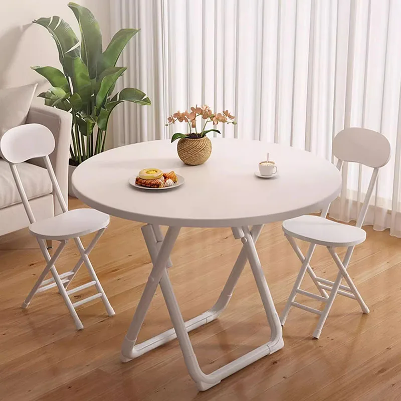 Desk Setup For Small Space - Compact Folding Square Table Portable Outdoor