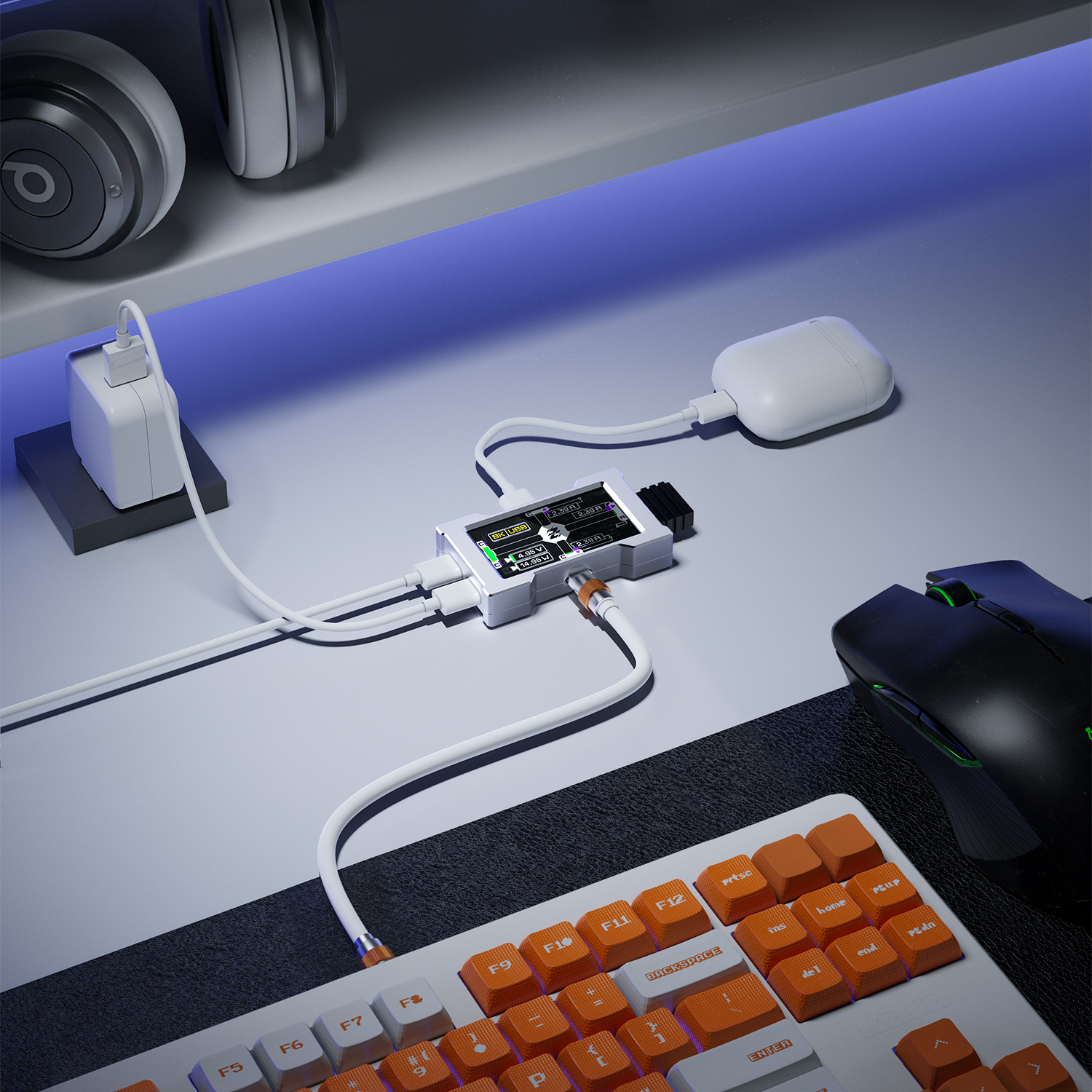 Desk Setup Usb Hub - HMLAB ZNEO Gaming USB Hub -