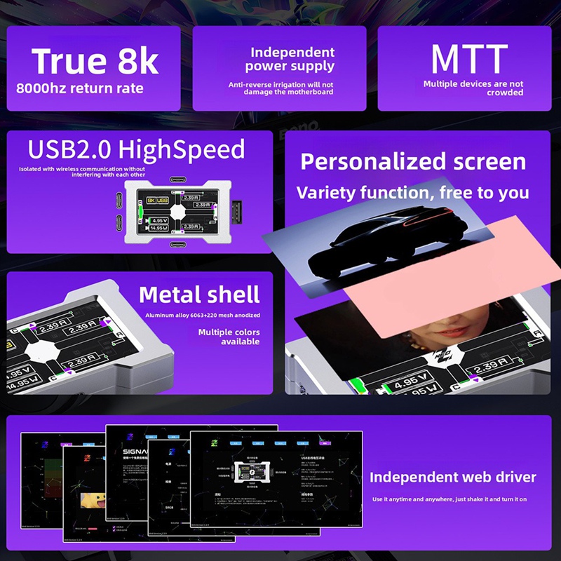 Gaming USB Hub - 2-to-3 Port,  - Desk Setup Usb Hub 리뷰 및 가격