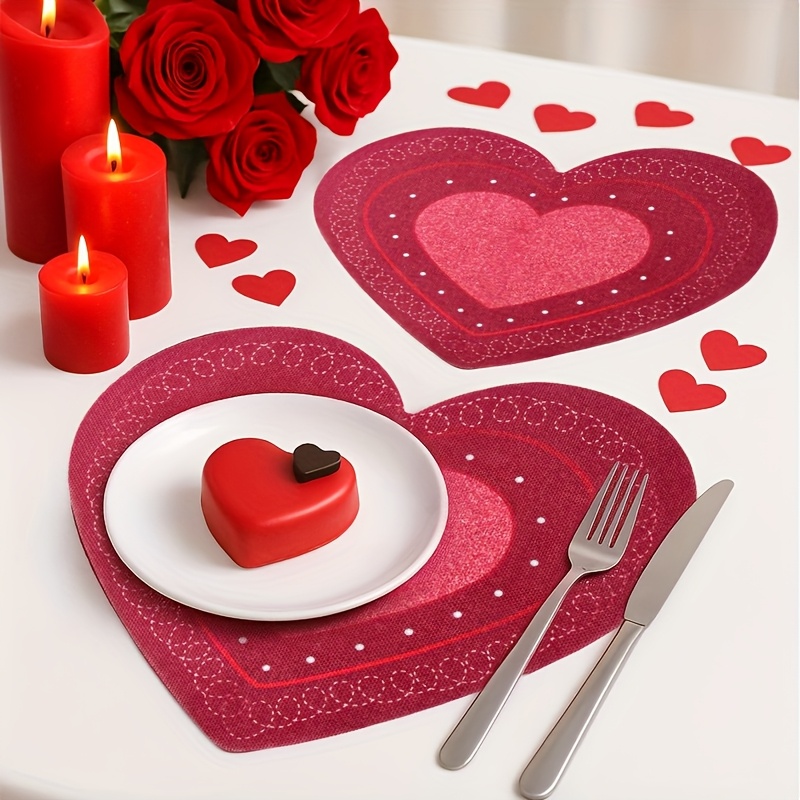 4PCS Valentine's Day Romantic  - Desk Setup Clean 리뷰 및 가격