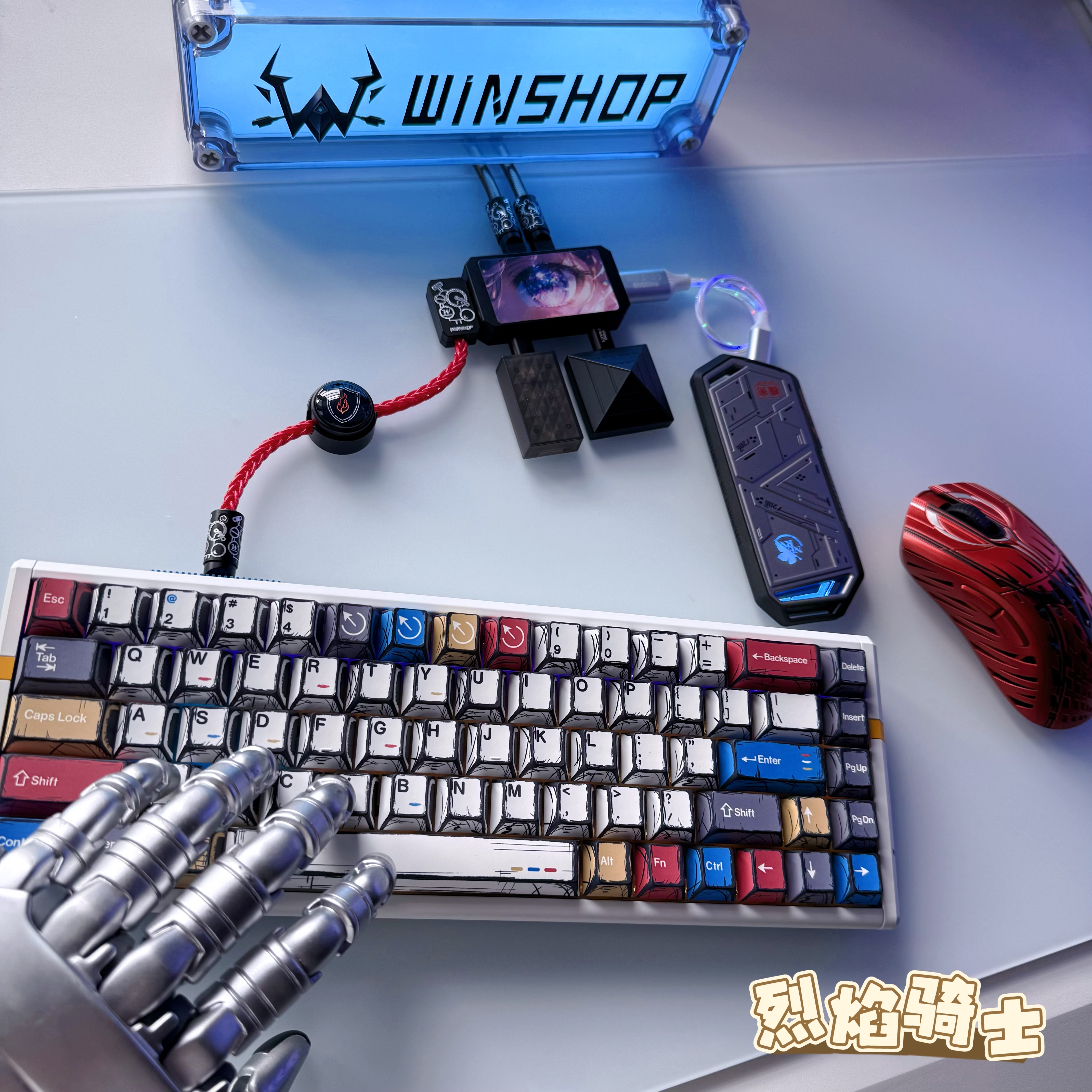 WINSHOP Esports USB HUB 2-in-1 - Desk Setup Usb Hub 리뷰 및 가격