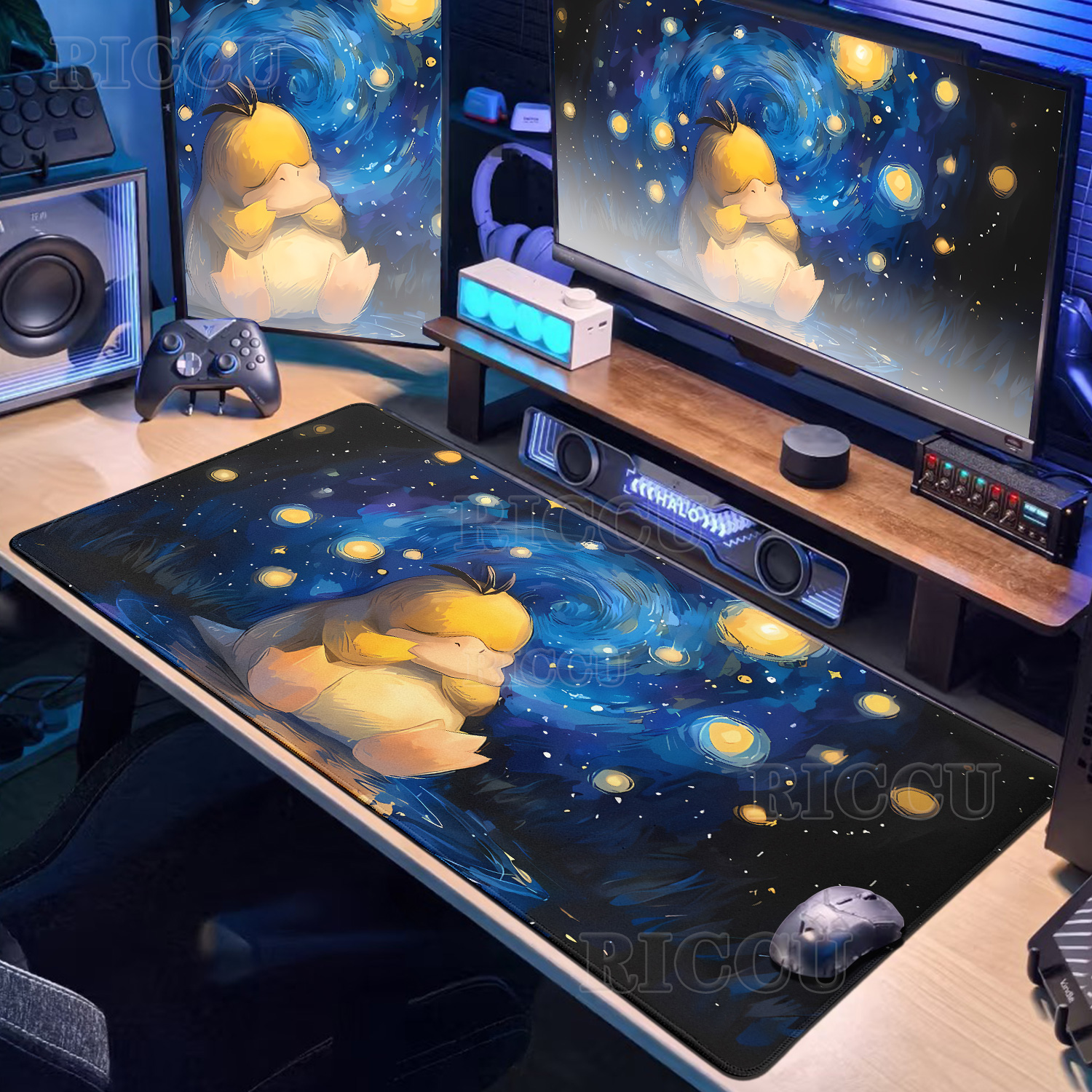 Cartoon Pokémon Mouse Pad Non- - Desk Setup Pc And Laptop 리뷰 및 가격