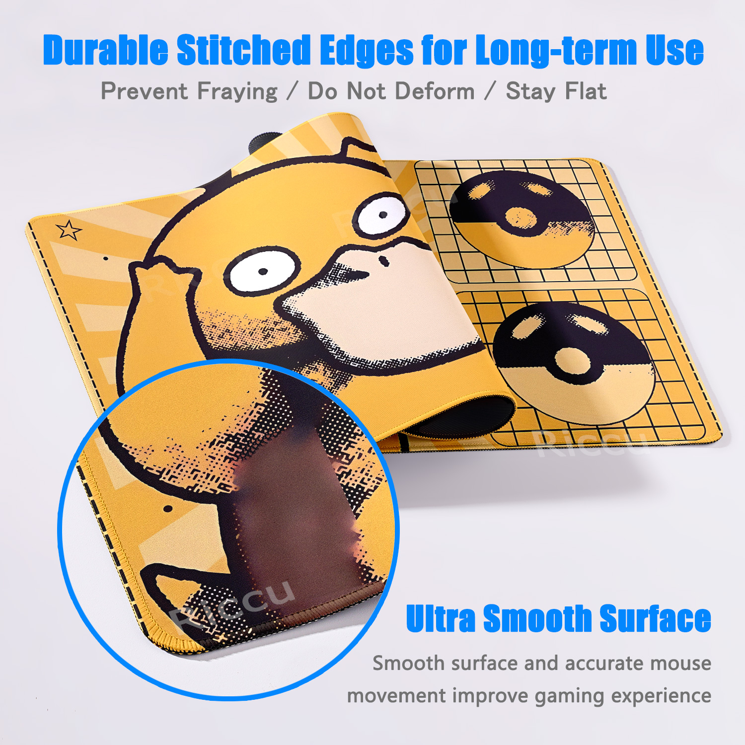 Cartoon Pokémon Mouse Pad Non- - Desk Setup Pc And Laptop 리뷰 및 가격
