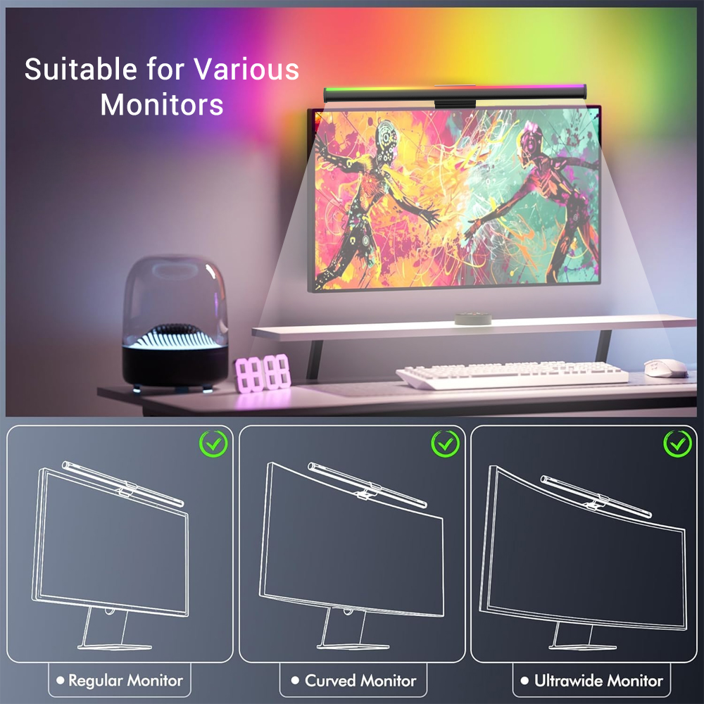 Screen Hanging Lamp Monitor Li - Desk Setup Tech 리뷰 및 가격
