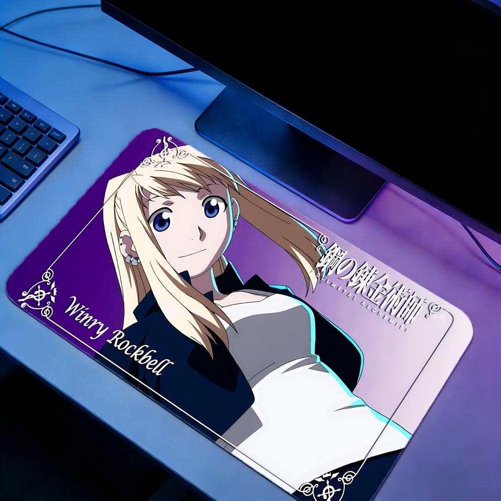 Gaming Mouse Pad FFullmetal Al - Desk Setup Pc And Laptop 리뷰 및 가격