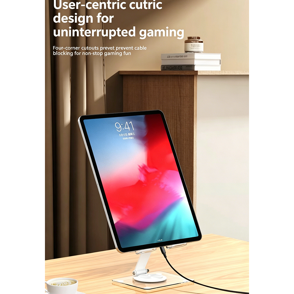 Acrylic Rotation Foldable Tabl - Desk Setup Stand 리뷰 및 가격