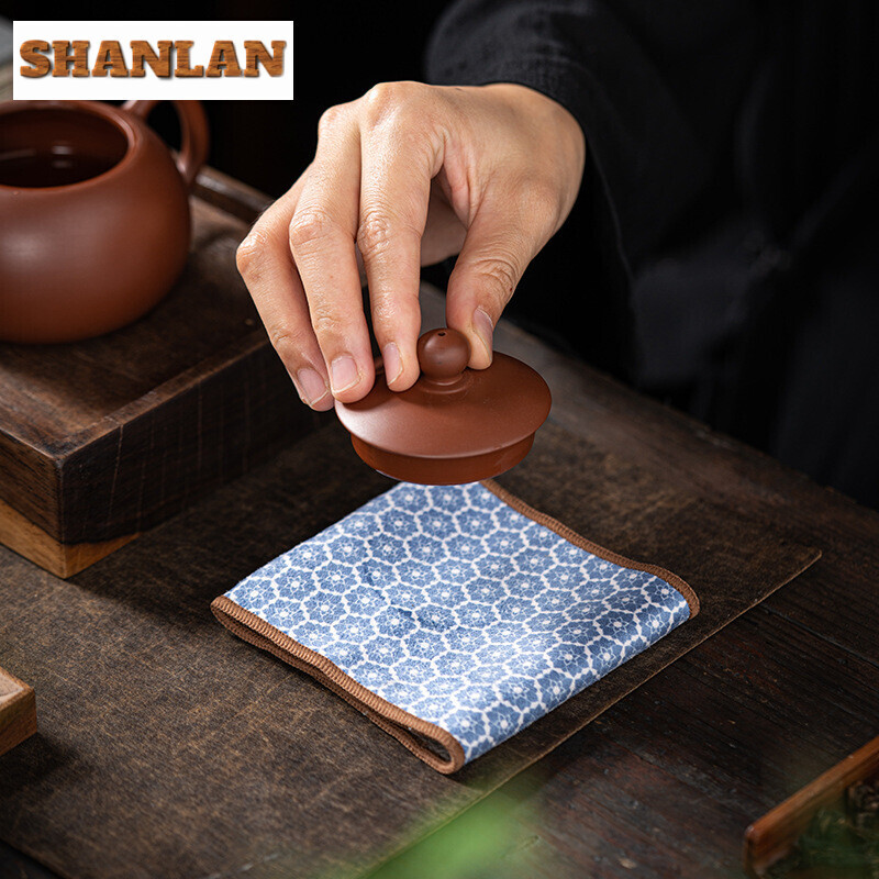 Chinese Floral Embroidered Tea - Desk Setup Clean 리뷰 및 가격