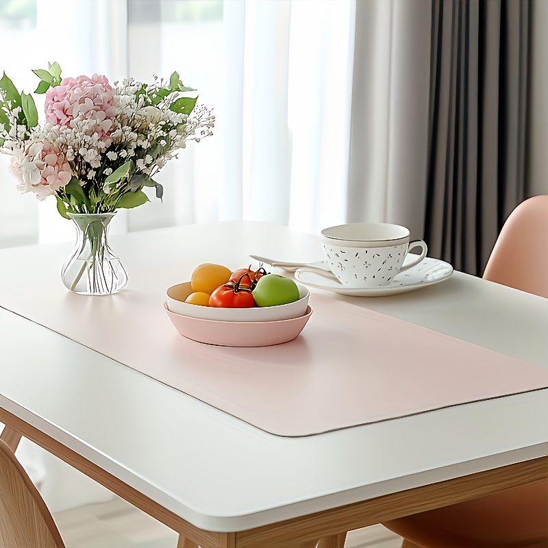 1pc Large Faux Leather Mouse P - Desk Setup Clean 리뷰 및 가격