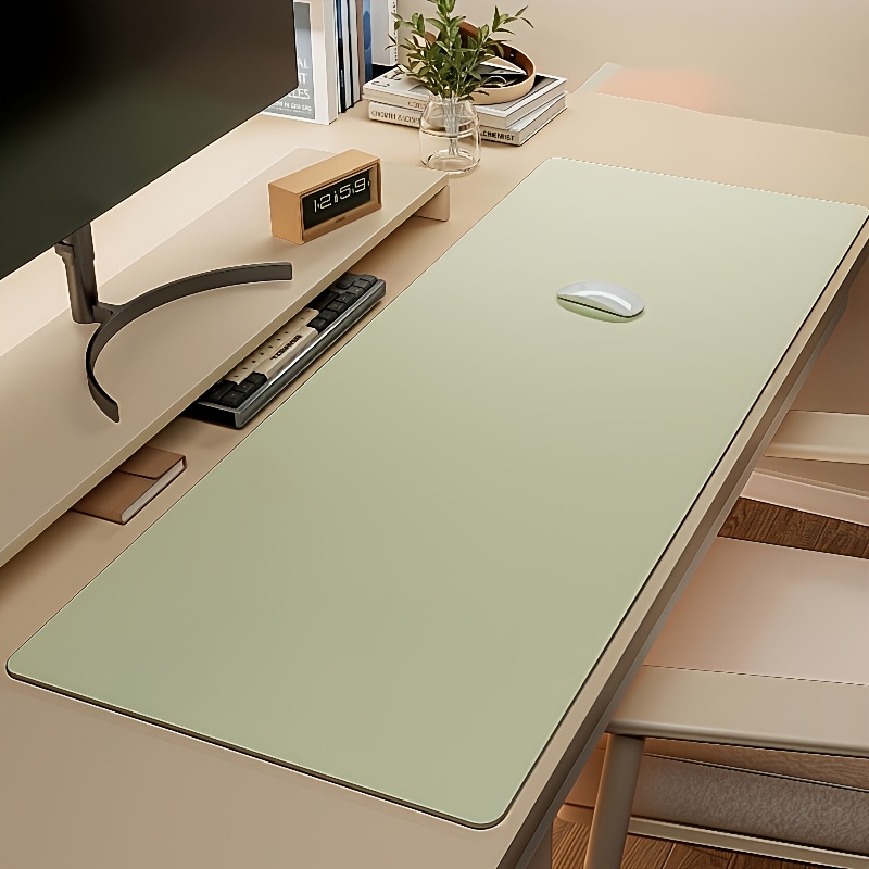 1pc Large Faux Leather Mouse P - Desk Setup Clean 리뷰 및 가격