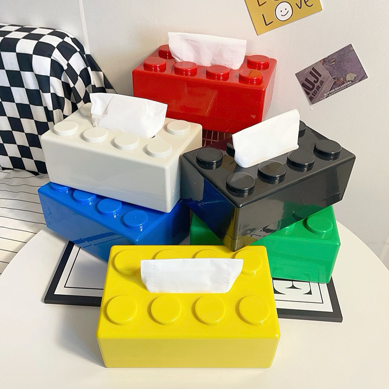 Building Block Shaped Tissue B - Desk Setup Developer 리뷰 및 가격