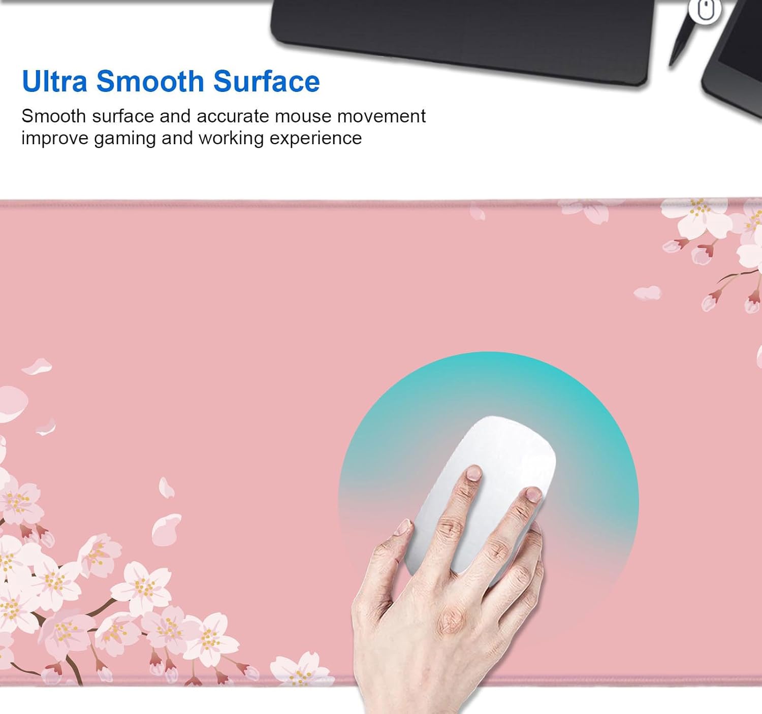 Japanese Cherry Blossom Desk M - Rubber Mat Desk 리뷰 및 가격