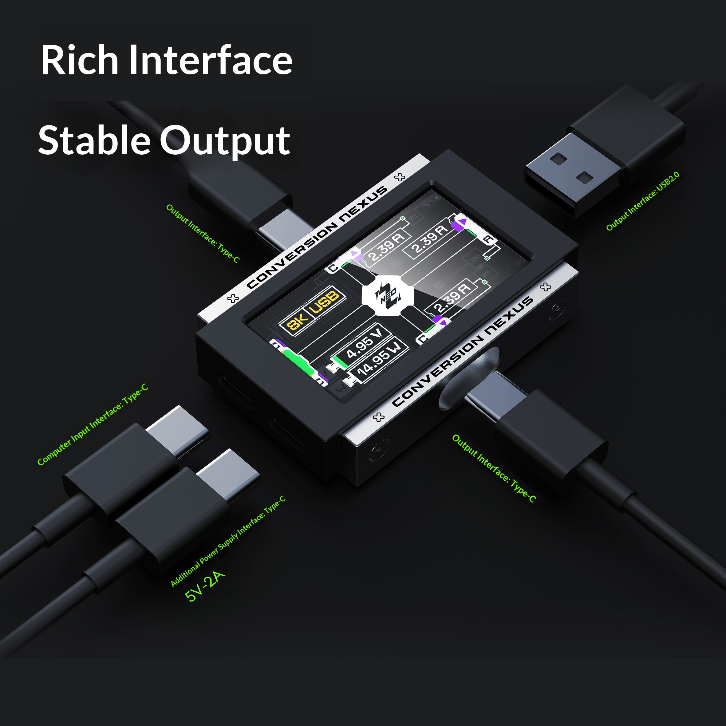 HUESPARK HM LAB HUB Gaming USB - Desk Setup Usb Hub 리뷰 및 가격