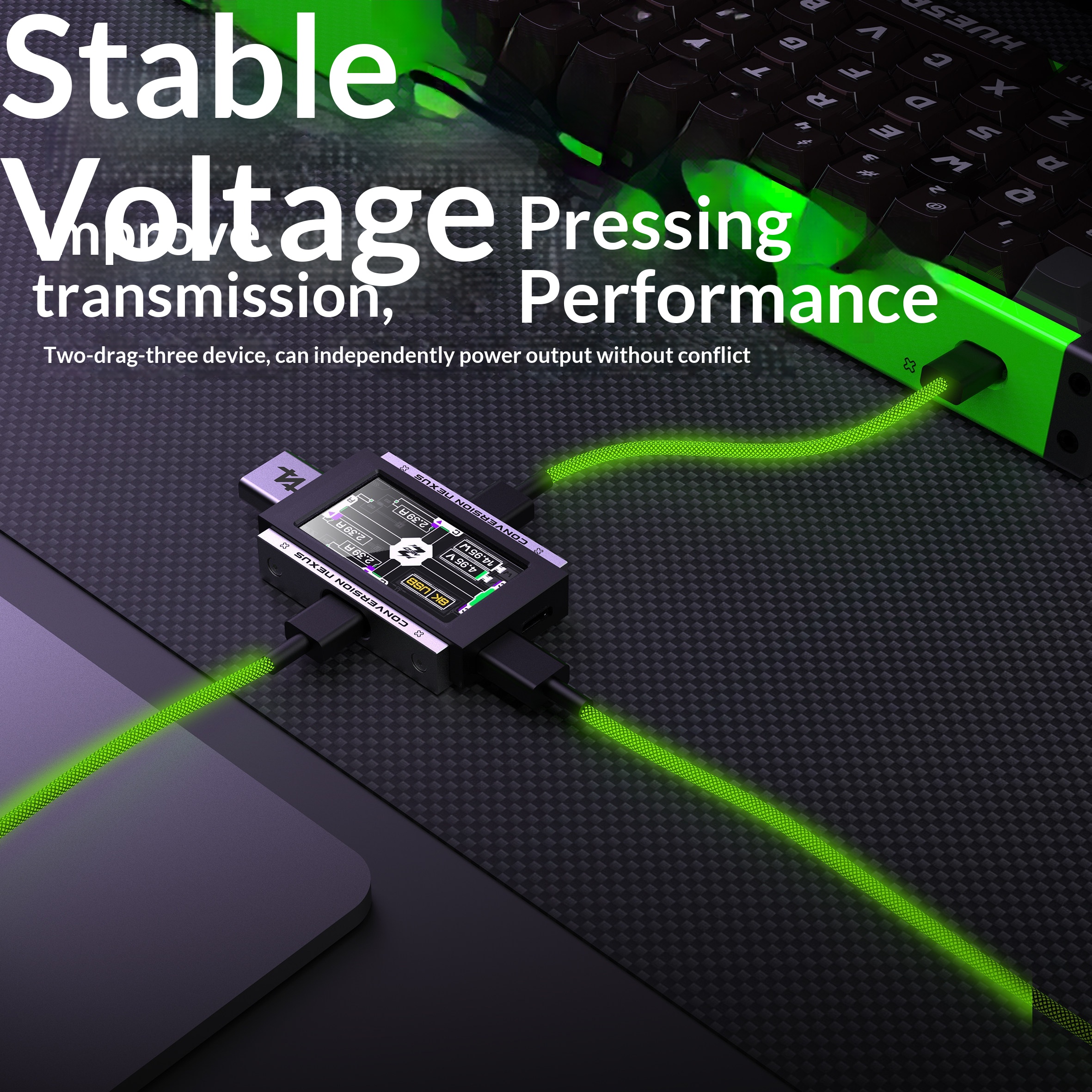 HUESPARK HM LAB HUB Gaming USB - Desk Setup Usb Hub 리뷰 및 가격