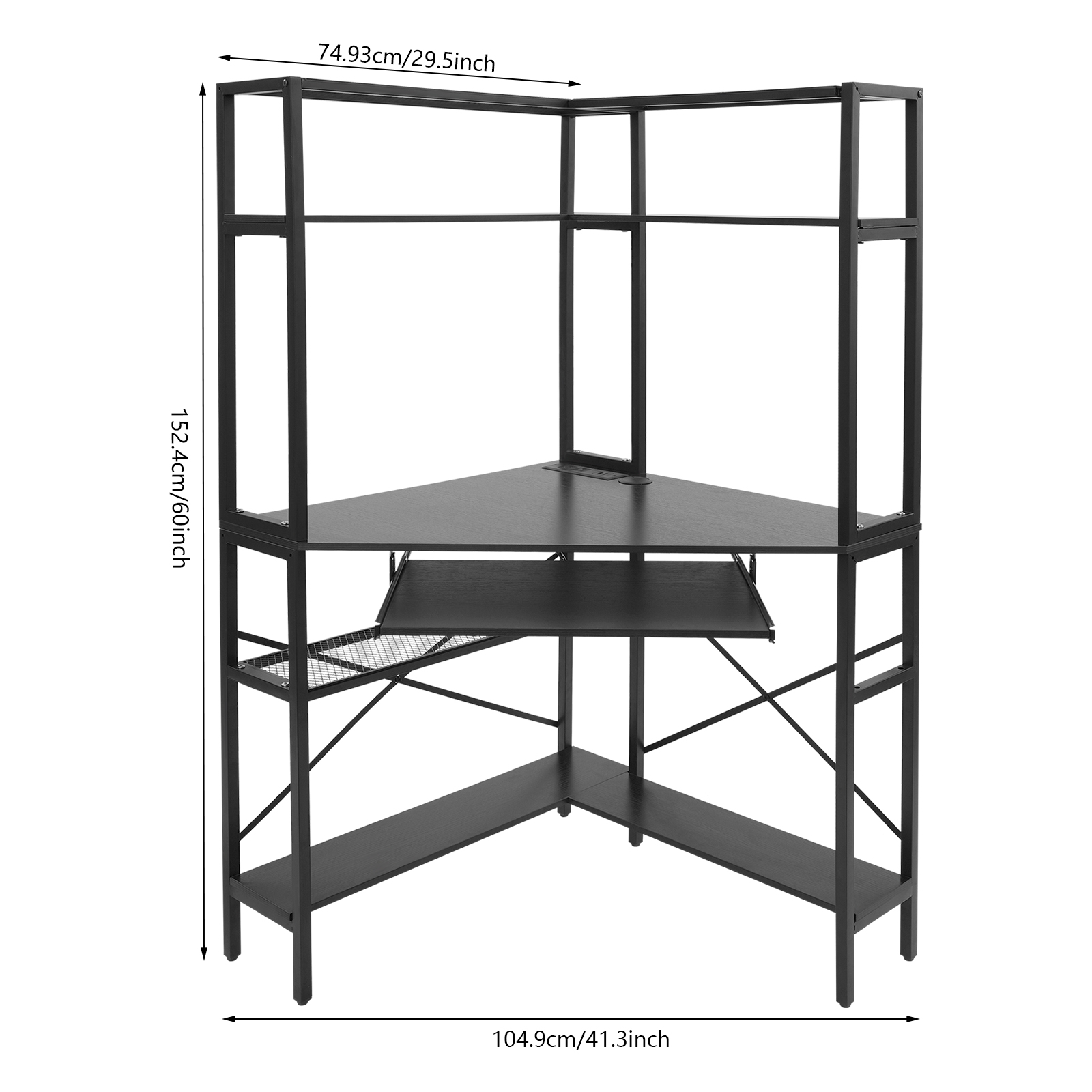 Triangular Corner Computer Des - Desk Setup For Small Space 리뷰 및 가격