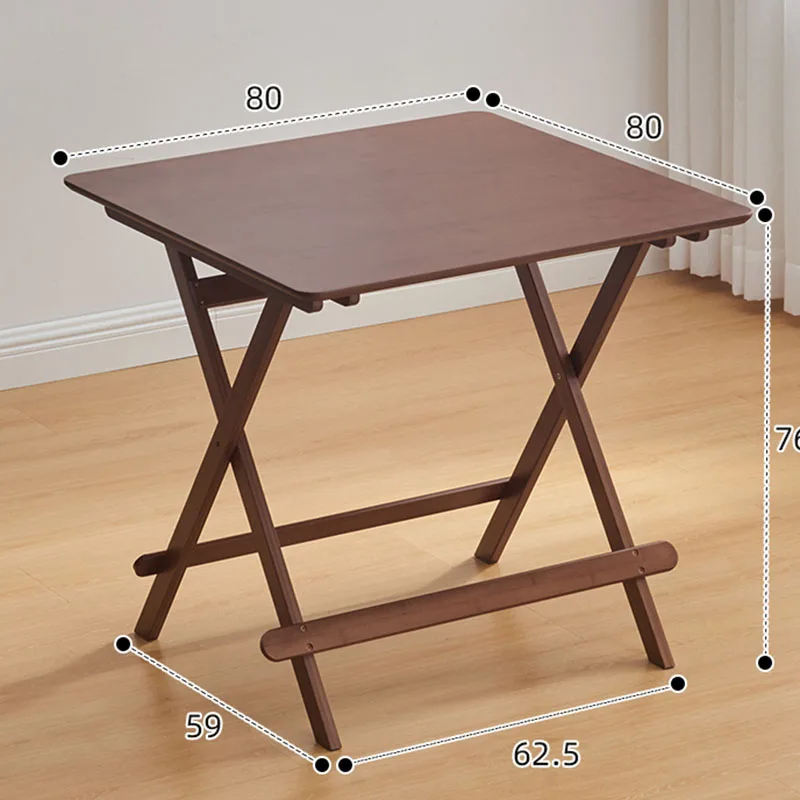 Portable Square Folding Table  - Desk Setup For Small Space 리뷰 및 가격