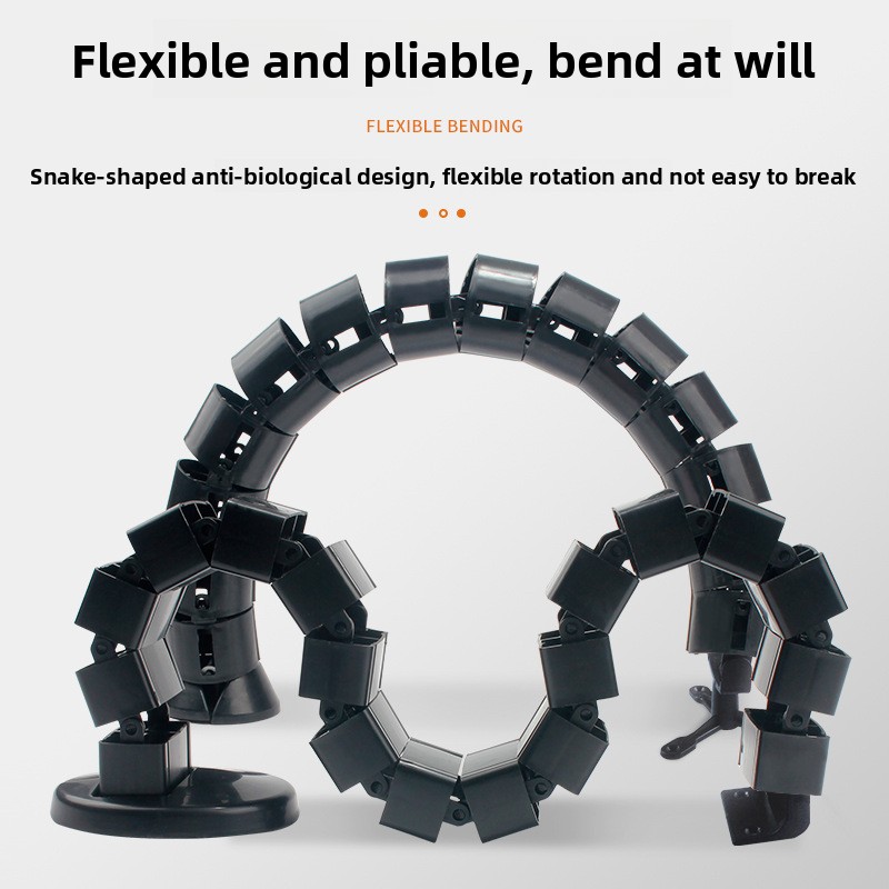 Wire Spine Cable Sleeve Under  - Desk Setup Clean 리뷰 및 가격