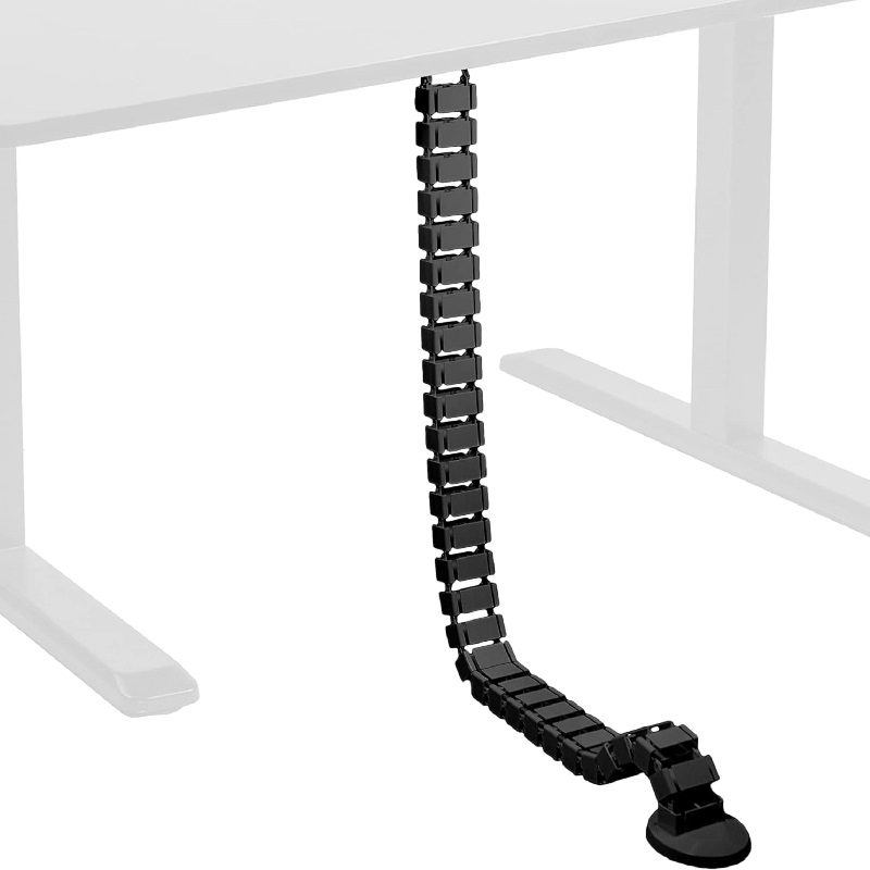 Wire Spine Cable Sleeve Under  - Desk Setup Clean 리뷰 및 가격