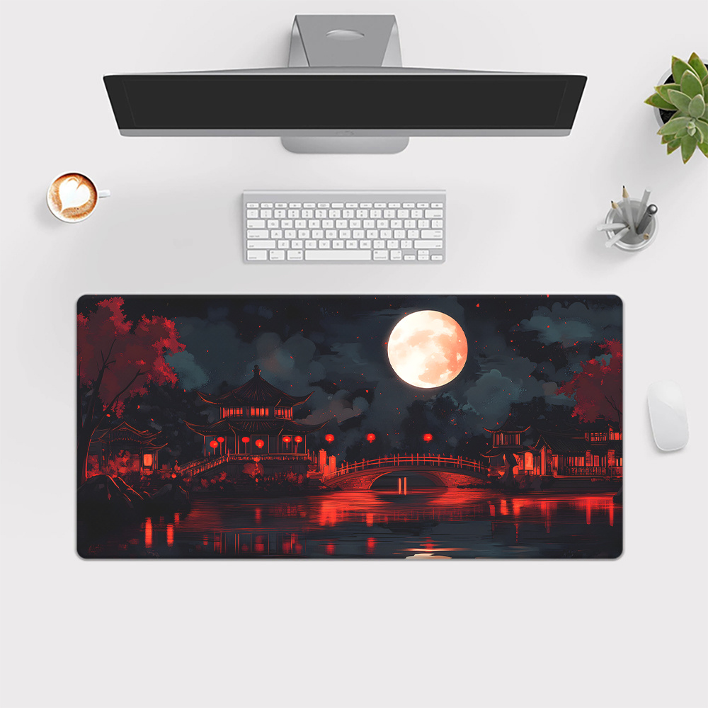 Gaming Work Desk Mat Mouse Pad - Desk Setup Pc And Laptop 리뷰 및 가격