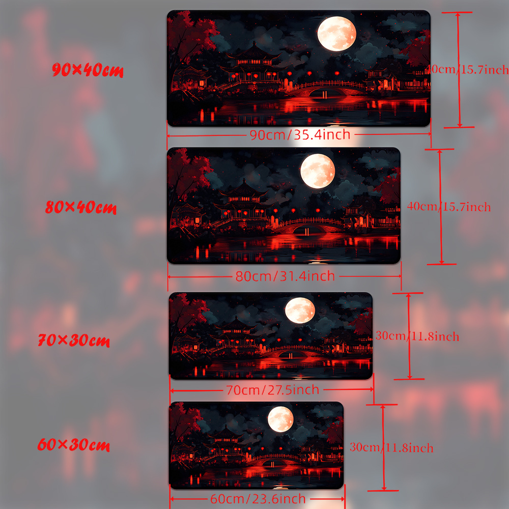 Gaming Work Desk Mat Mouse Pad - Desk Setup Pc And Laptop 리뷰 및 가격