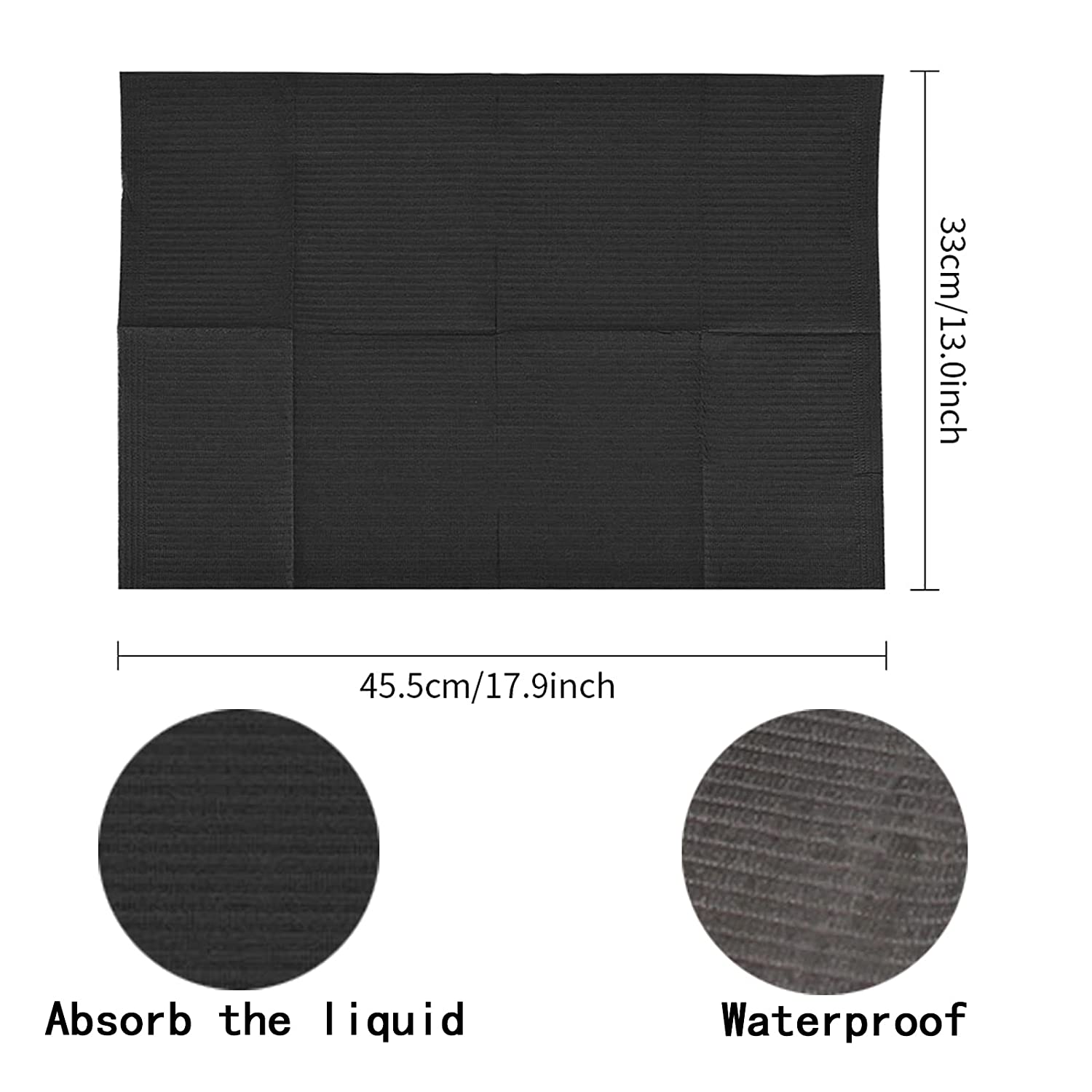 Black Disposable Dental Bibs T - Desk Setup Clean 리뷰 및 가격