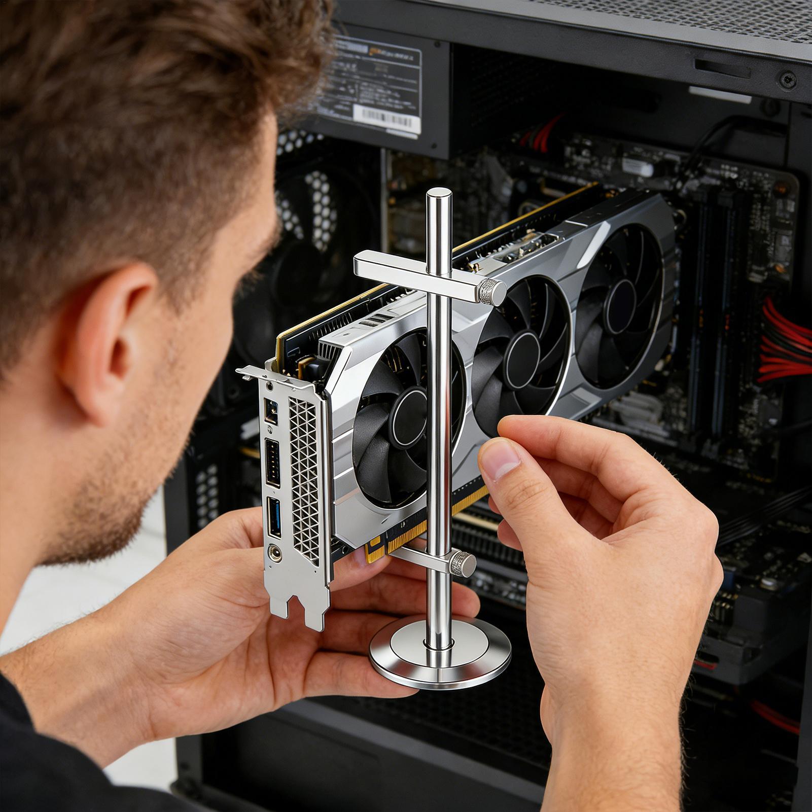 GPU Support Bracket With Jack  - Desk Setup Videos 리뷰 및 가격