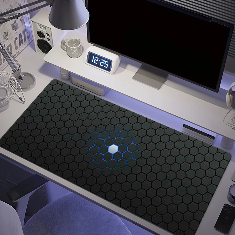 Hexagon Large Gaming Mouse Pad - Rubber Mat Desk 리뷰 및 가격