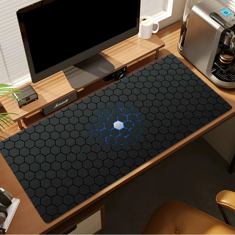 Hexagon Large Gaming Mouse Pad - Rubber Mat Desk 리뷰 및 가격
