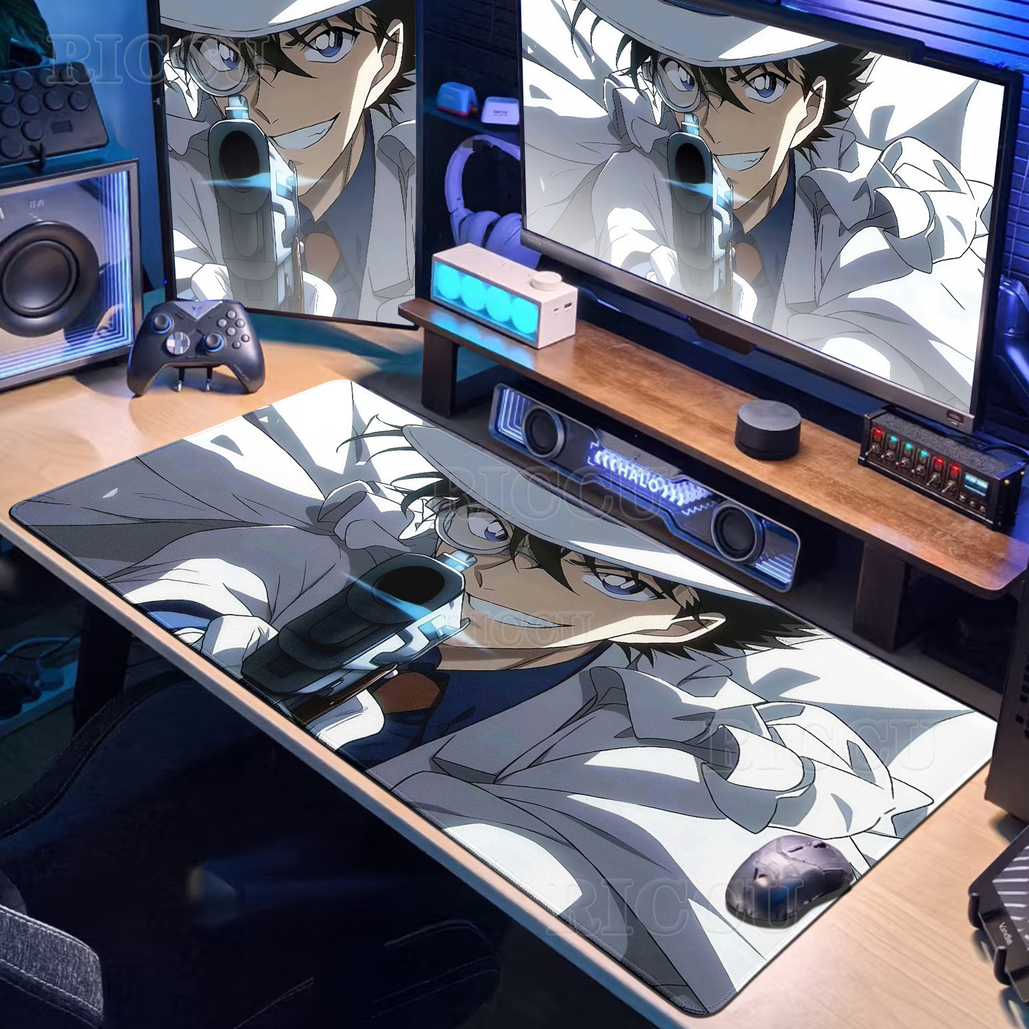Anime D-Detective Conan Mouse  - Desk Setup Pc And Laptop 리뷰 및 가격
