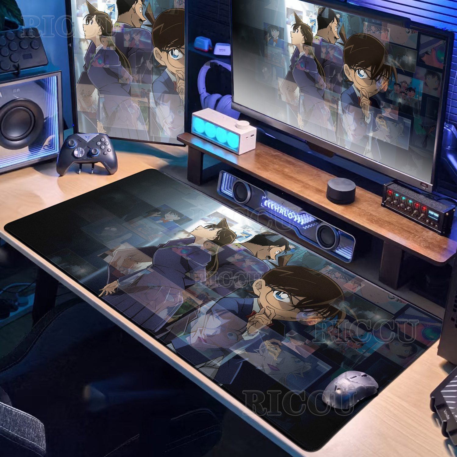 Anime D-Detective Conan Mouse  - Desk Setup Pc And Laptop 리뷰 및 가격
