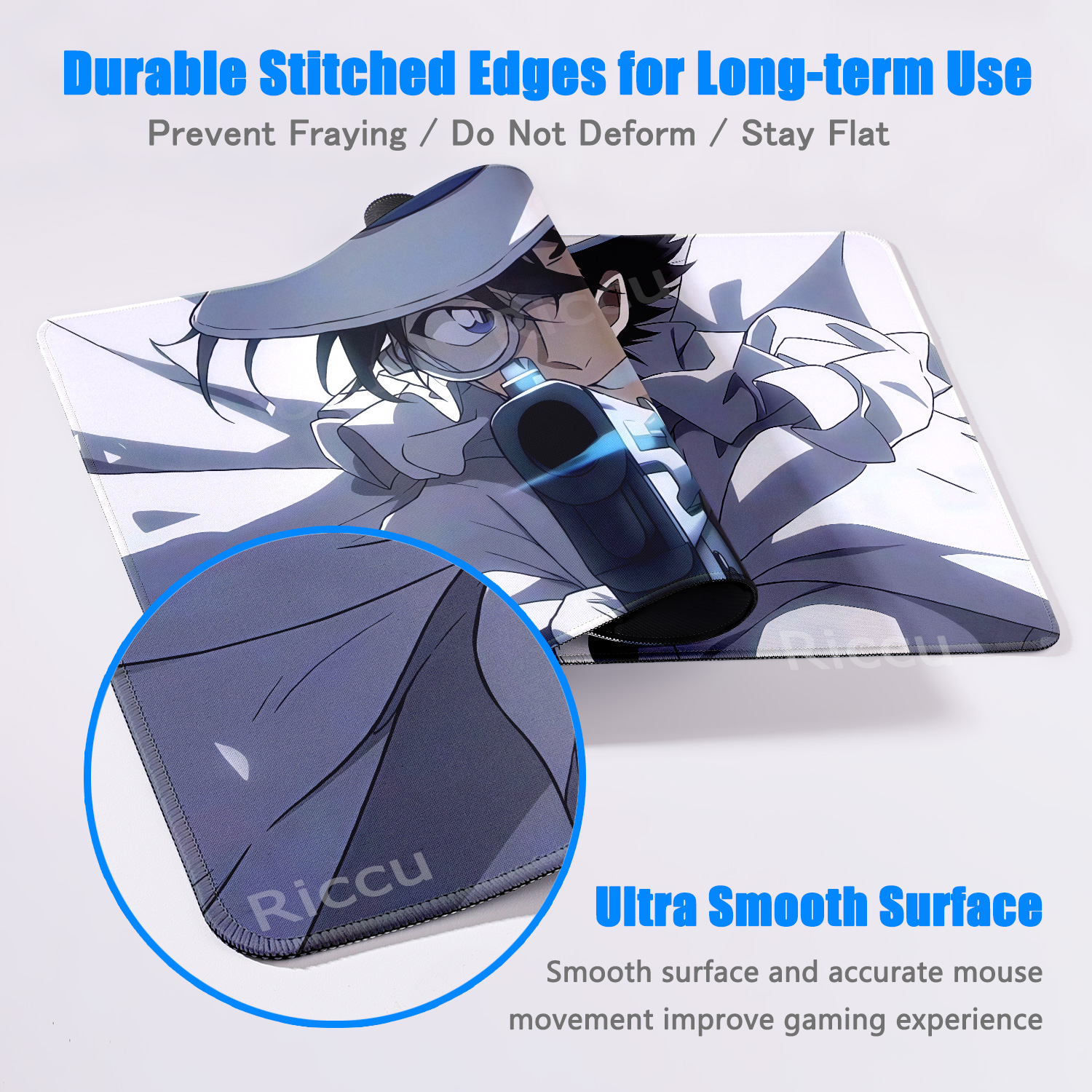 Anime D-Detective Conan Mouse  - Desk Setup Pc And Laptop 리뷰 및 가격