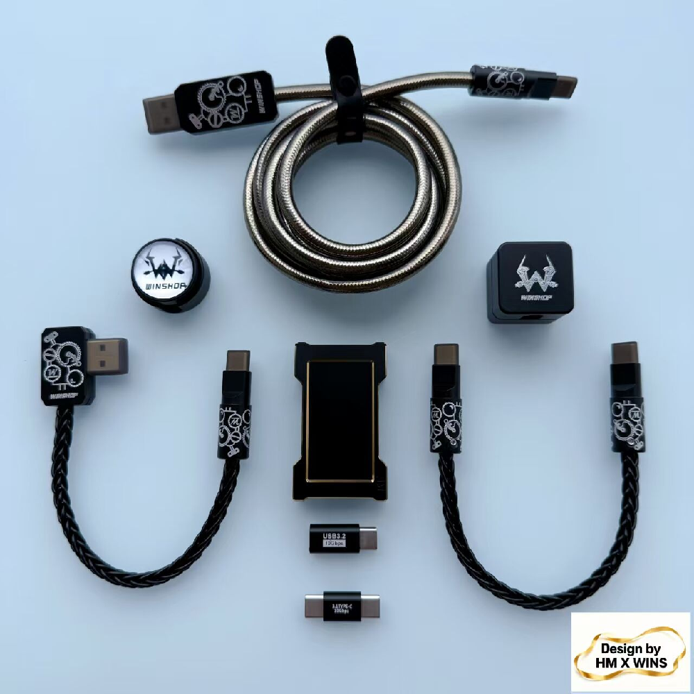 HM&WINS Co-Branded Set - Lumin - Desk Setup Usb Hub 리뷰 및 가격