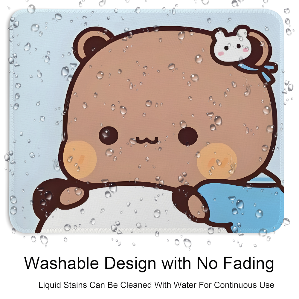 Cartoon Cute Bubu Dudu Kawaii  - Rubber Mat Desk 리뷰 및 가격
