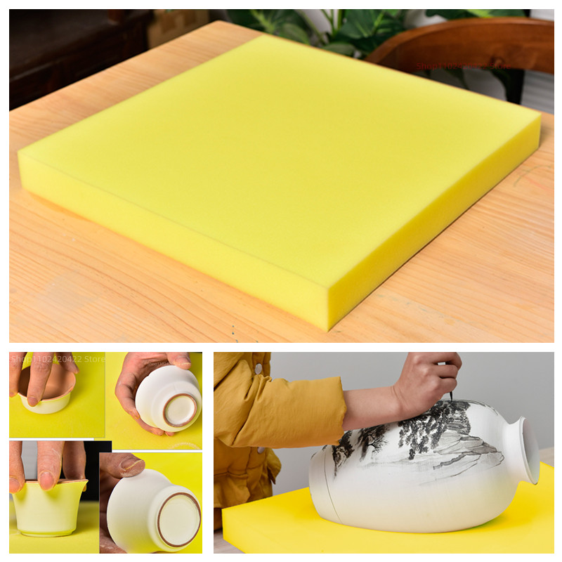 Pottery Tool 45cm Sponge Table - Desk Setup Clean 리뷰 및 가격