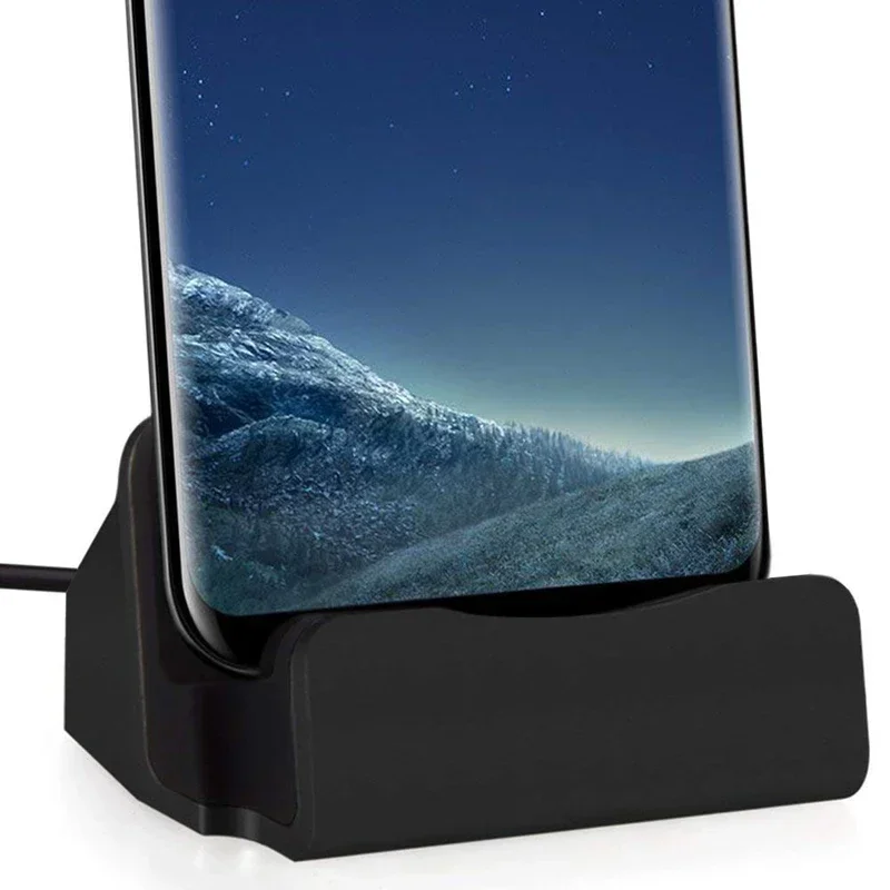 Type C USB Dock Charger Phone  - Desk Setup Stand 리뷰 및 가격