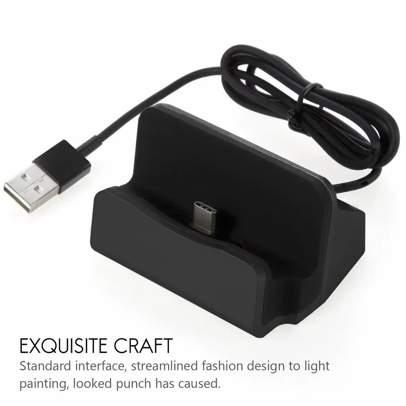 Type C USB Dock Charger Phone  - Desk Setup Stand 리뷰 및 가격