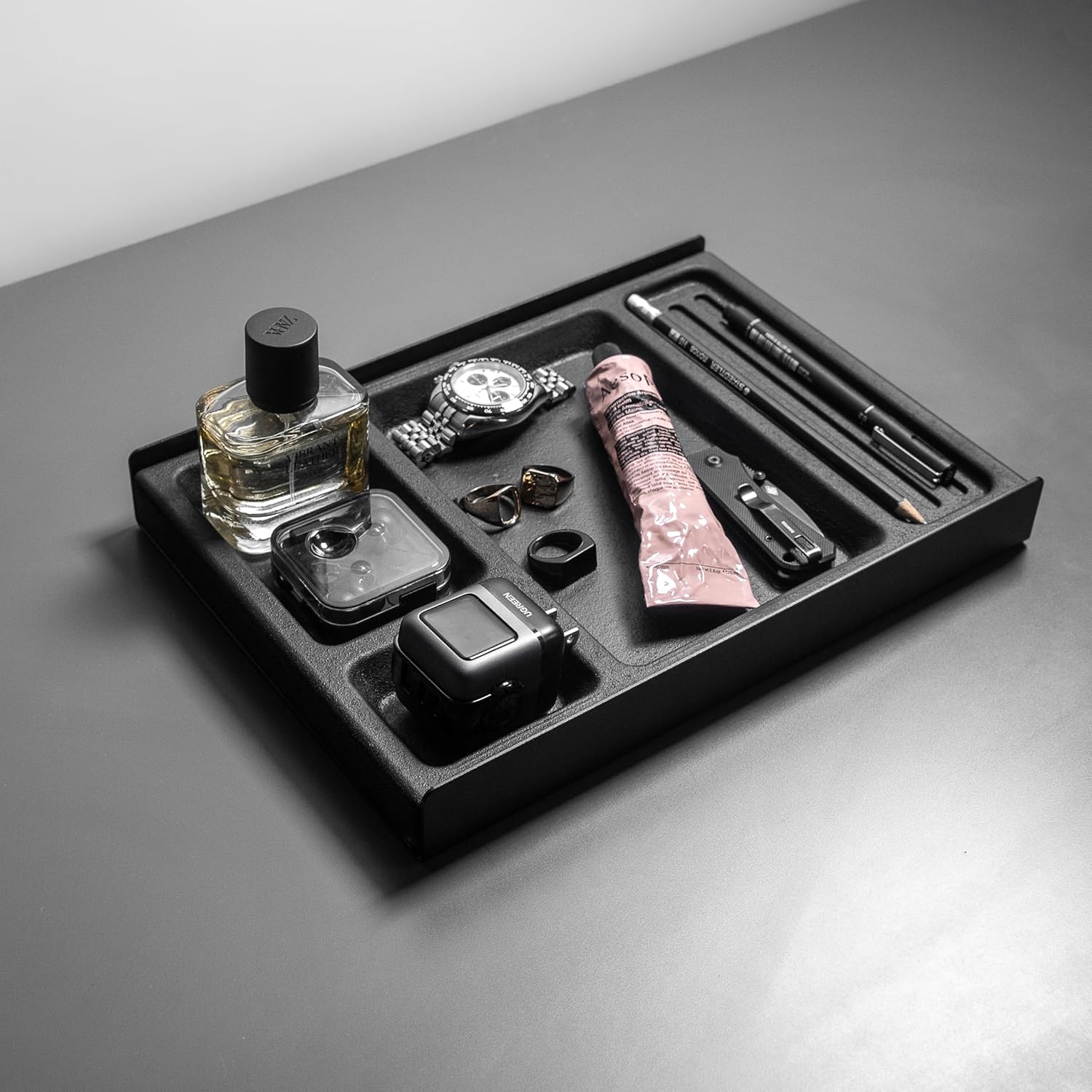 Metal & Cork Desk Organizer Tr - Desk Setup Reference 리뷰 및 가격