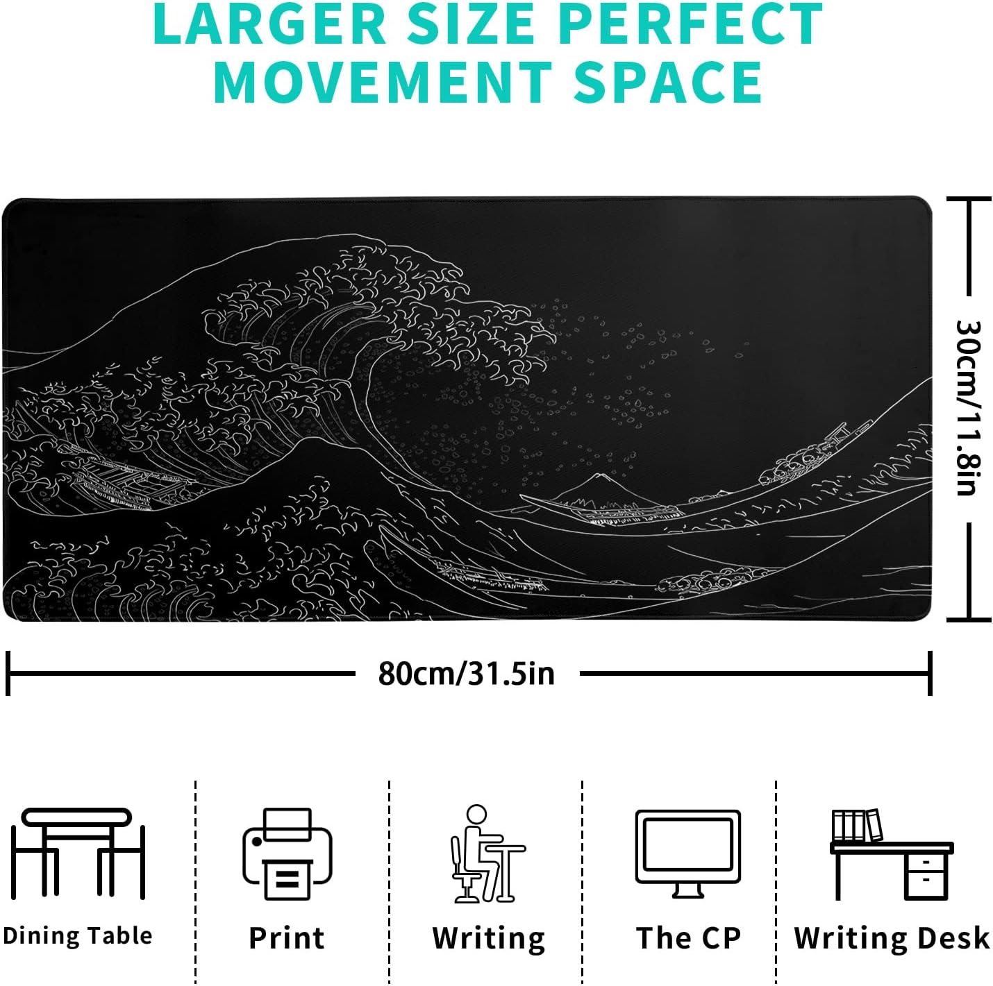 31.5x11.8 Inch Large Mouse Pad - Rubber Mat Desk 리뷰 및 가격