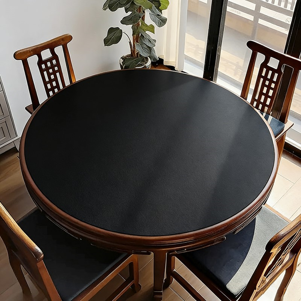 Round Rubber Tablecloth Solid  - Rubber Mat Desk 리뷰 및 가격
