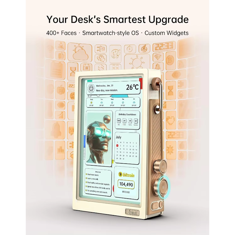 Digital Picture Frame Transpar - Desk Setup Videos 리뷰 및 가격
